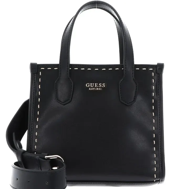 Сумка Жіноча Guess Silvana Tote Bone QV866577