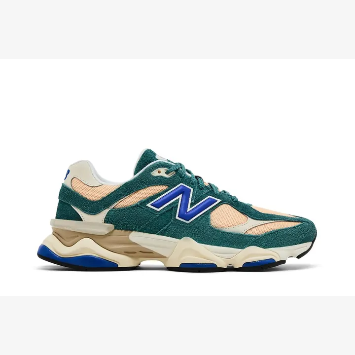 Кросівки Чоловічі New Balance 9060 New Spruce/Peach Blossom/Team Royal U9060GEC