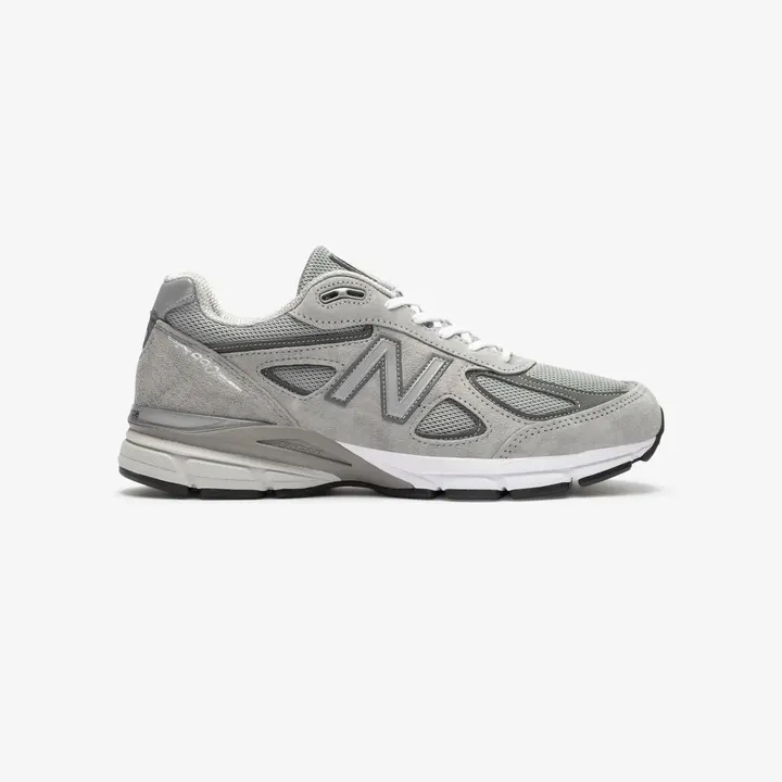 Кросівки Чоловічі New Balance 990v4 Grey/White U990GR4