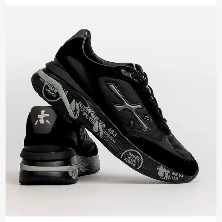 Кросівки Premiata Moerun Black/Grey VAR.6445