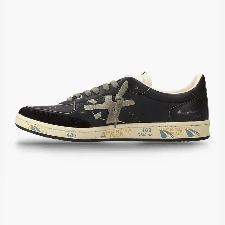 Кросівки Чоловічі Premiata Bskt Clay Black VAR.6909
