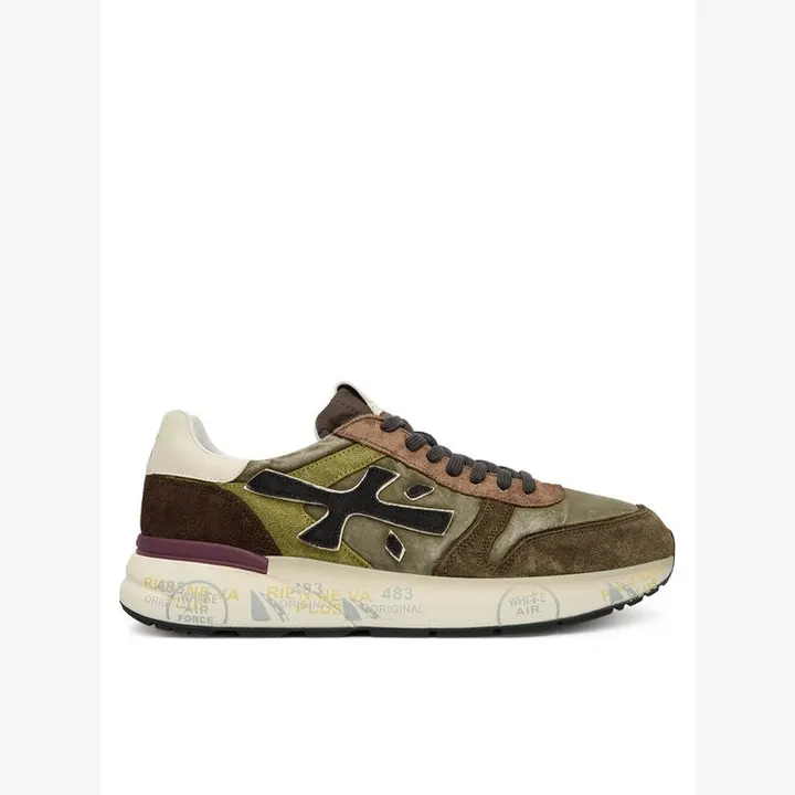 Кросівки Чоловічі Premiata Mick Military Green/Brown VAR.7717