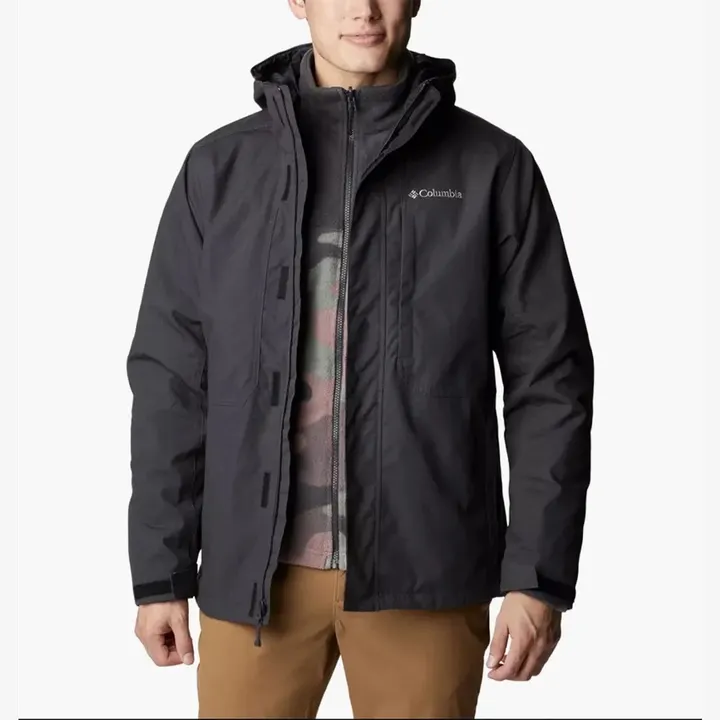 Куртка Чоловіча Columbia Loma Vista Interchange Jacket Black WM0399-011