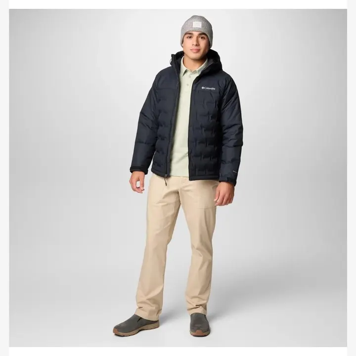 Куртка Чоловіча Columbia Grand Trek III Down Hooded Jacket Black WM7857-010