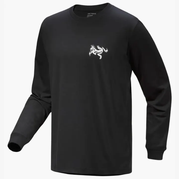 Футболка Чоловіча Arcteryx Kragg SL Black X00000953702