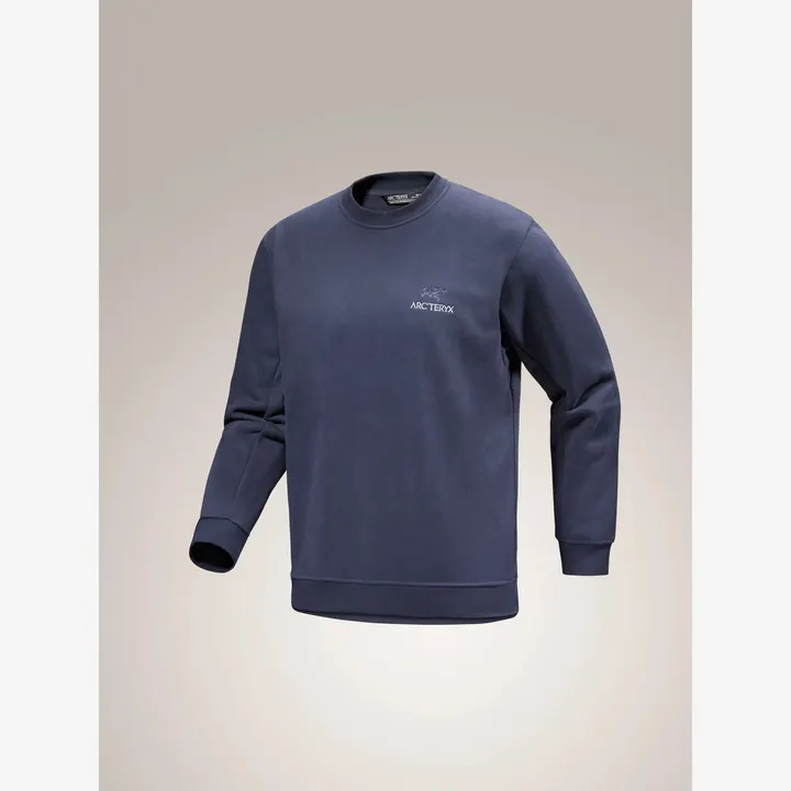 Світшот Чоловічий Arcteryx Emblem Fleece Crew Black X00000978701