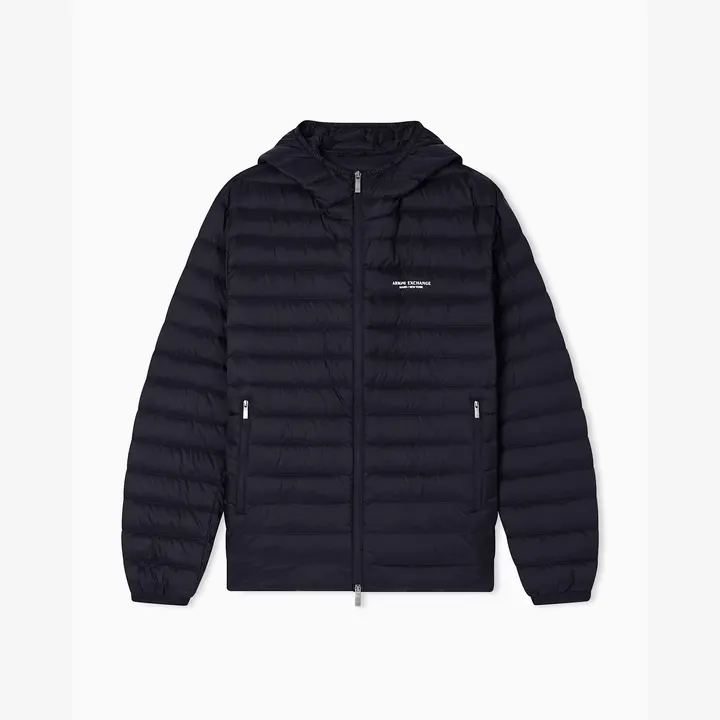 Пуховик Armani Exchange Чорний Regular Fit