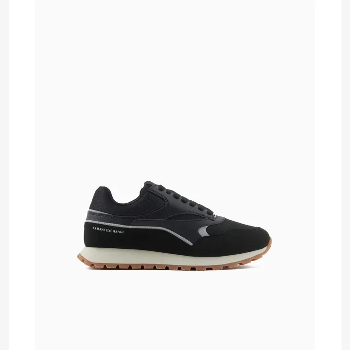 Кросівки Чоловічі Armani Exchange Chunky Sneakers Black XUX230-XV867-K001